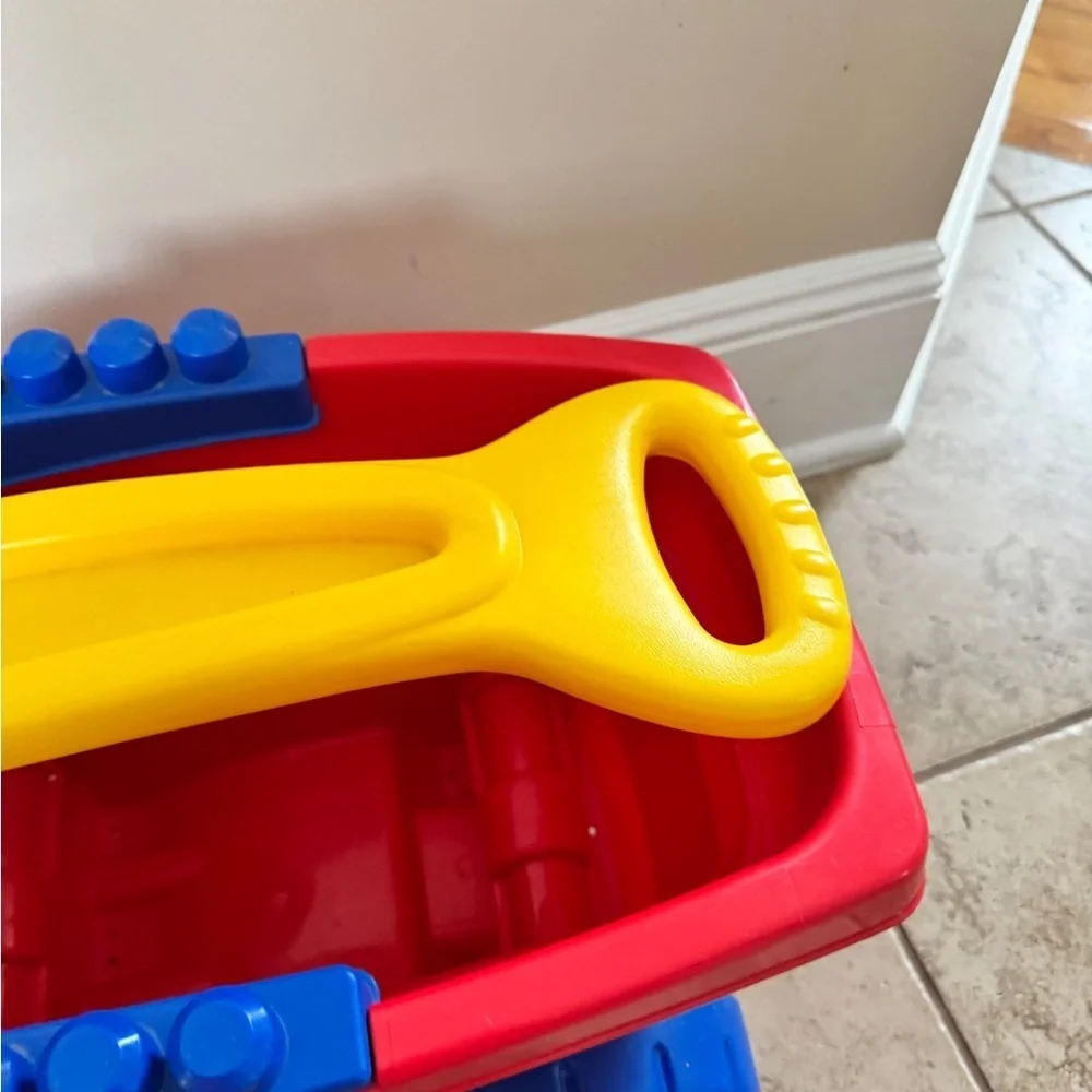 Mega Bloks Stackable Play Push Pull Wagon Toys Kids Toddlers